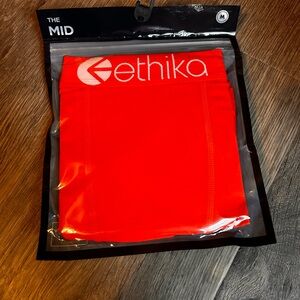 Men’s ethika orange boxers
